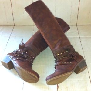 Boots, Shabby Chic Style cowboy boots 8.5